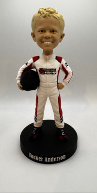 BB-M-RAC-01 actual finished bobblehead